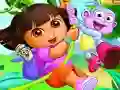 Hra Dora the explorer Hidden stars online