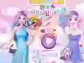Hra Barbie and Elsa in Candyland online