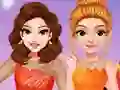 Hra Princesses Ice Skating Dress Up online