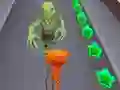 Hra Angry Cat Run Zombies Alley online