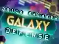 Hra Brick Breaker Galaxy Defense online