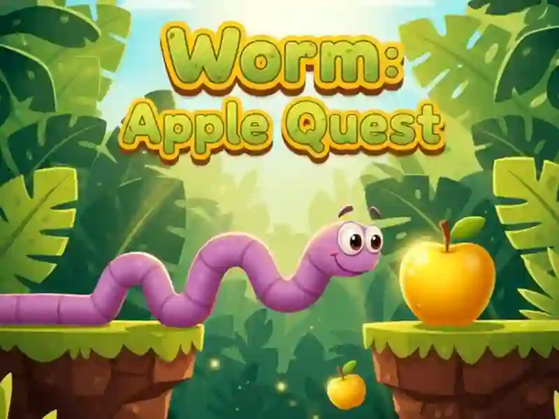 Hra Worm:  Apple Quest online