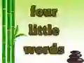 Hra Four Little Words online