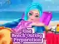 Hra Elsa Beach Outing Preparation online