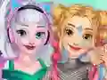 Hra Elsa and Rapunzel Future Fashion online