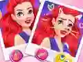 Hra Princesses Face Warp online
