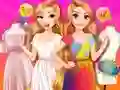Hra Princesses Outfit Coloring online