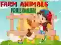 Hra Farm Animals Puzzles Challenge online