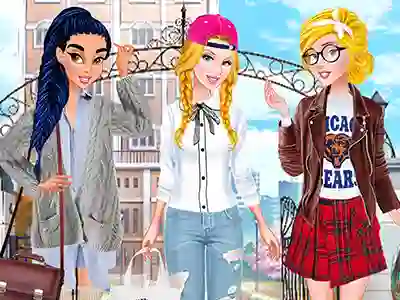 Hra Princesses: Back to School Collection online