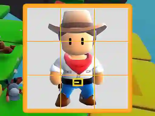 Hra Stumble Boys Sliding Puzzle online