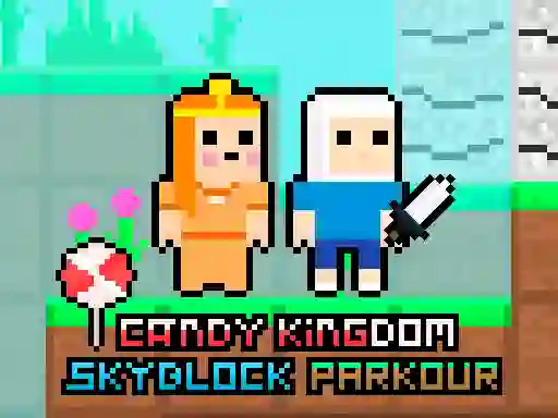 Hra Candy Kingdom Skyblock Parkour online