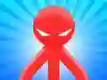 Hra Red Stickman vs Monster School online