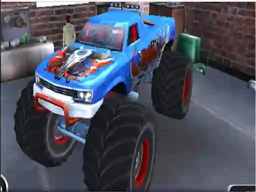 Hra Monster Truck Stunt Adventure online