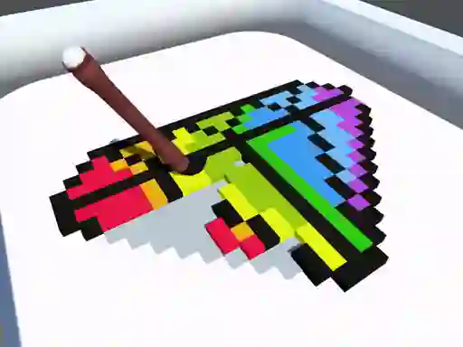 Hra Fill In 3D online