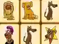 Hra Mahjong dogs online