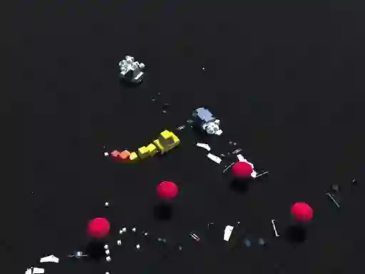 Hra Pixel Car vs Cops 2020 online