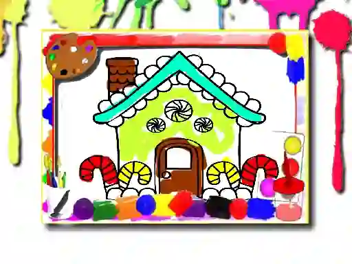 Hra House Coloring Book online