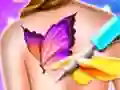 Hra Barbie Funny Tattoo Shop online