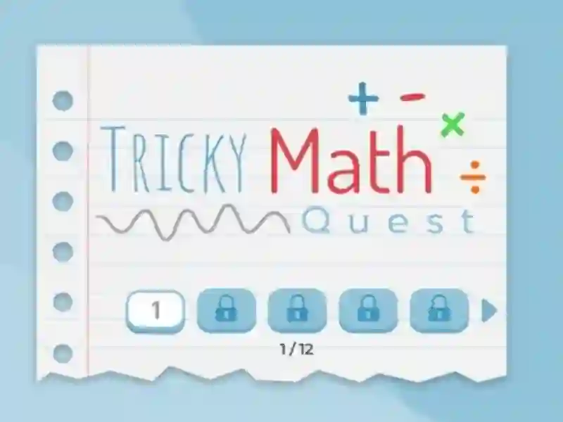 Hra Tricky Math Quest online