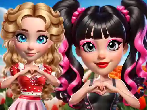 Hra Vibrant Hearts Glamour vs Punk online