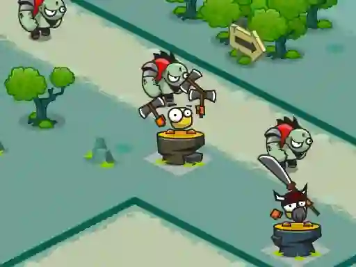 Hra King Bird Tower Defense online