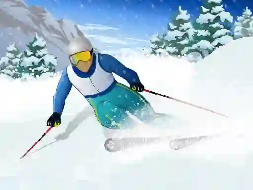 Hra Ski King 2022 online