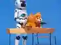 Hra Coloring Book: Robot And Dog online
