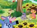 Hra Dora find differences online