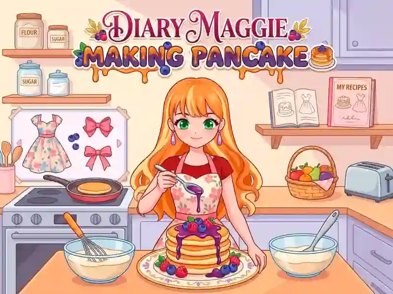 Hra Diary Maggie Making Pancake online