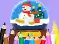 Hra Coloring Book: Christmas Crystal Ball online