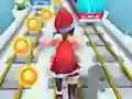 Hra Subway Santa Princess Runner online
