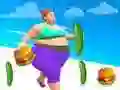 Hra Muscle Girl Calorie Run online