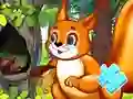Hra Jigsaw Puzzle: Squirrel Hide Food online