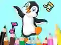 Hra Coloring Book: Dancing Penguin online