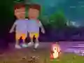 Hra Twins Escape From Night Forest online