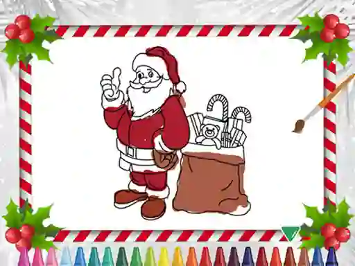 Hra Christmas Coloring Book online