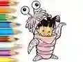 Hra Coloring Book: Monster Costume Girl online