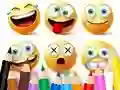 Hra Coloring Book: Funny Emoji online