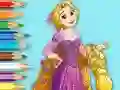 Hra Coloring Book: Princess Rapunzel online