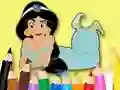 Hra Coloring Book: Princess Jasmine online