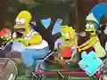 Hra Jigsaw Puzzle: Simpson Family Riding online