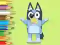 Hra Coloring Book: Happy Bluey online