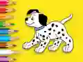 Hra Coloring Book: Cute Spotted Dog online