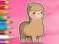 Hra Coloring Book: Cute Alpaca online