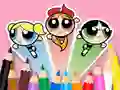 Hra Coloring Book: The Powerpuff Girls online