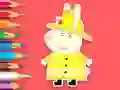Hra Coloring Book: Rabbit Firefighter online
