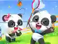 Hra Jigsaw Puzzle: Baby Panda Spring Outing online
