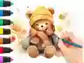 Hra Coloring Book: Autumn Bear online