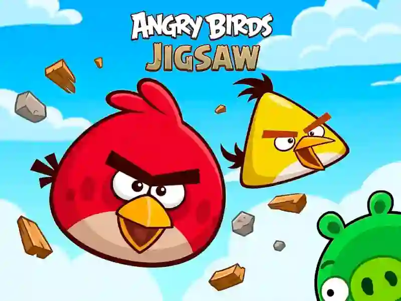 Hra Angry Birds Jigsaw online
