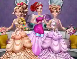 Hra Princesses Homecoming Party online